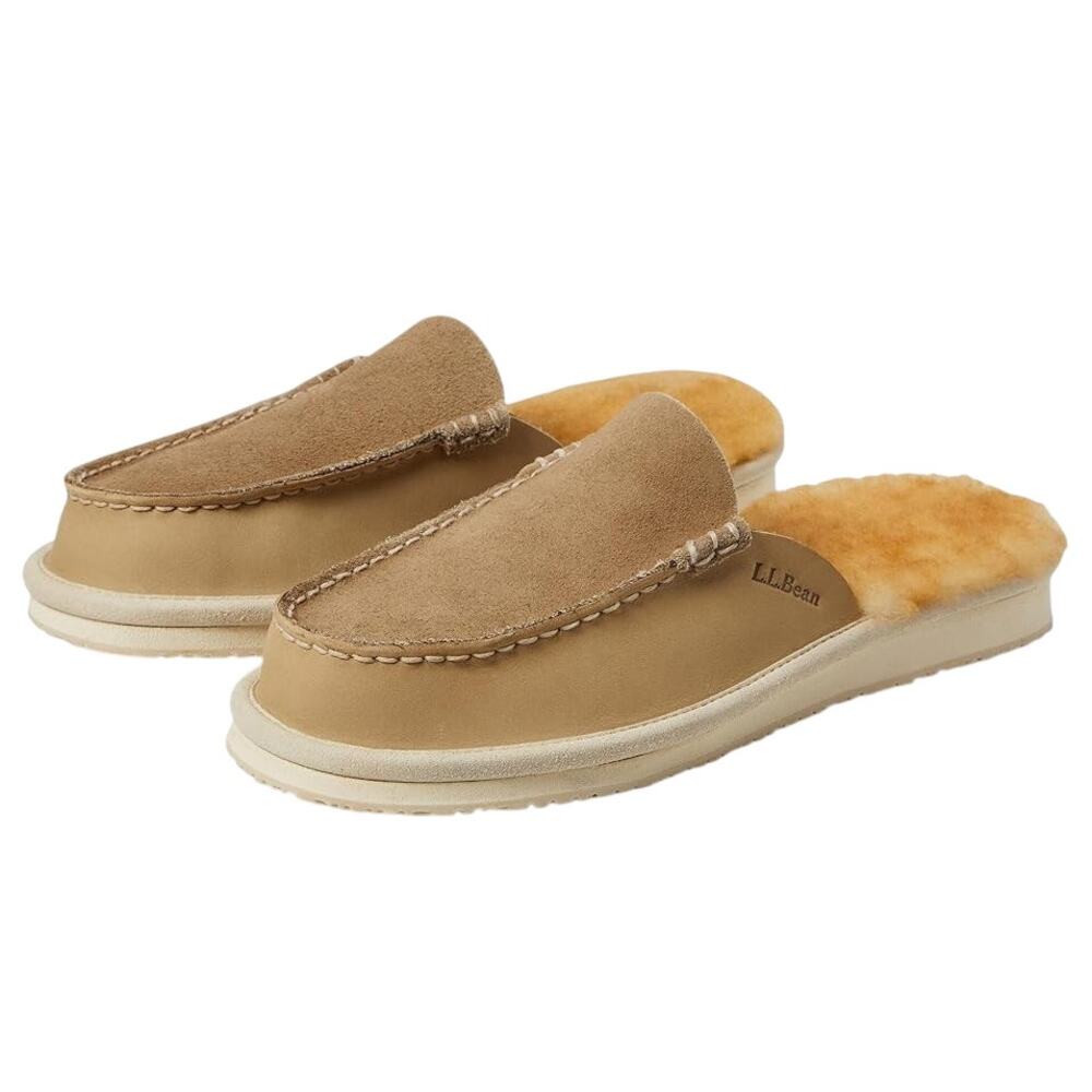 L.L.Bean Womens Wicked Good Slippers Size 8 M Suede Slip On NIB